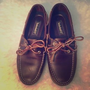 Timberland Genuine Leather Boat Shoes!